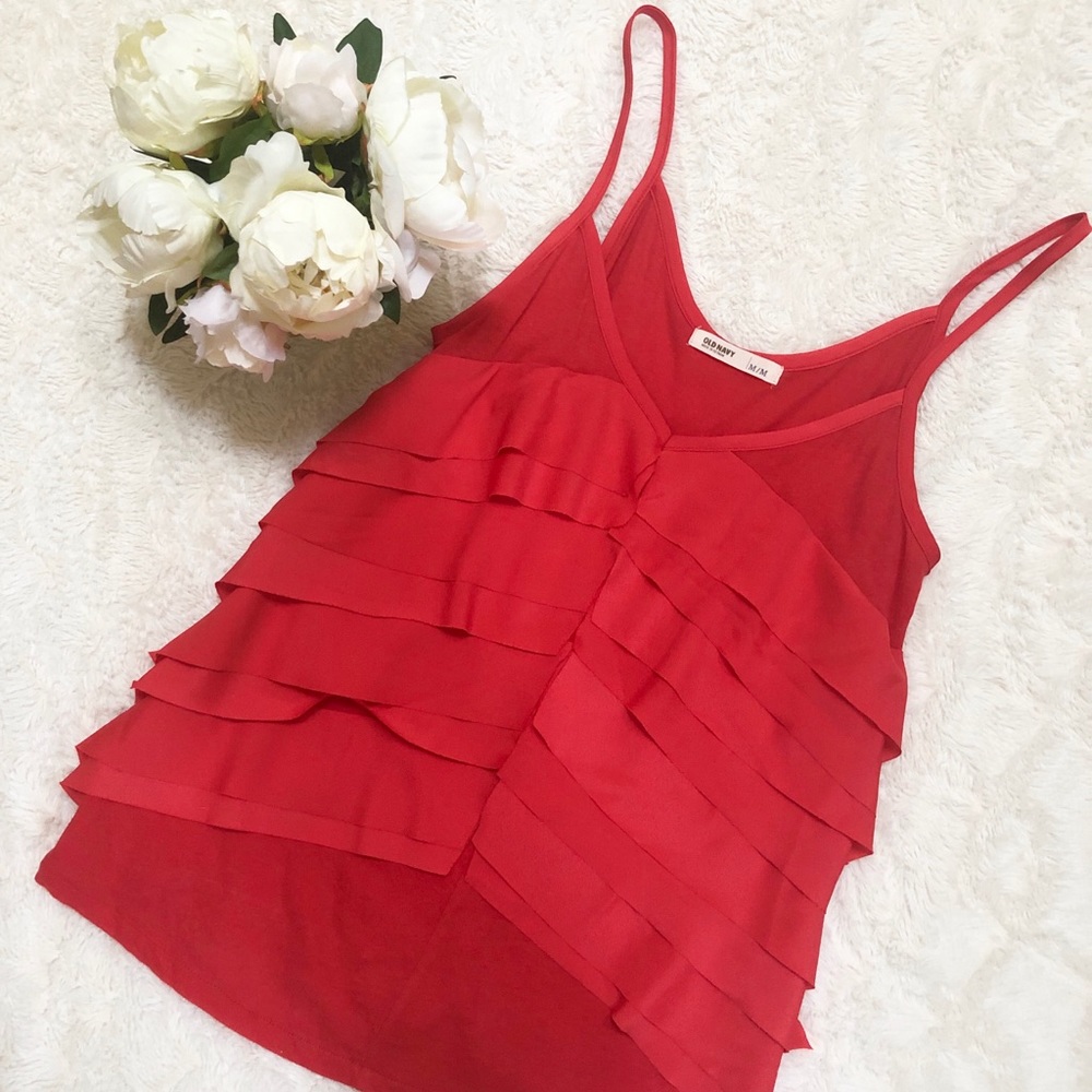 Old Navy Ruffle Tank Top